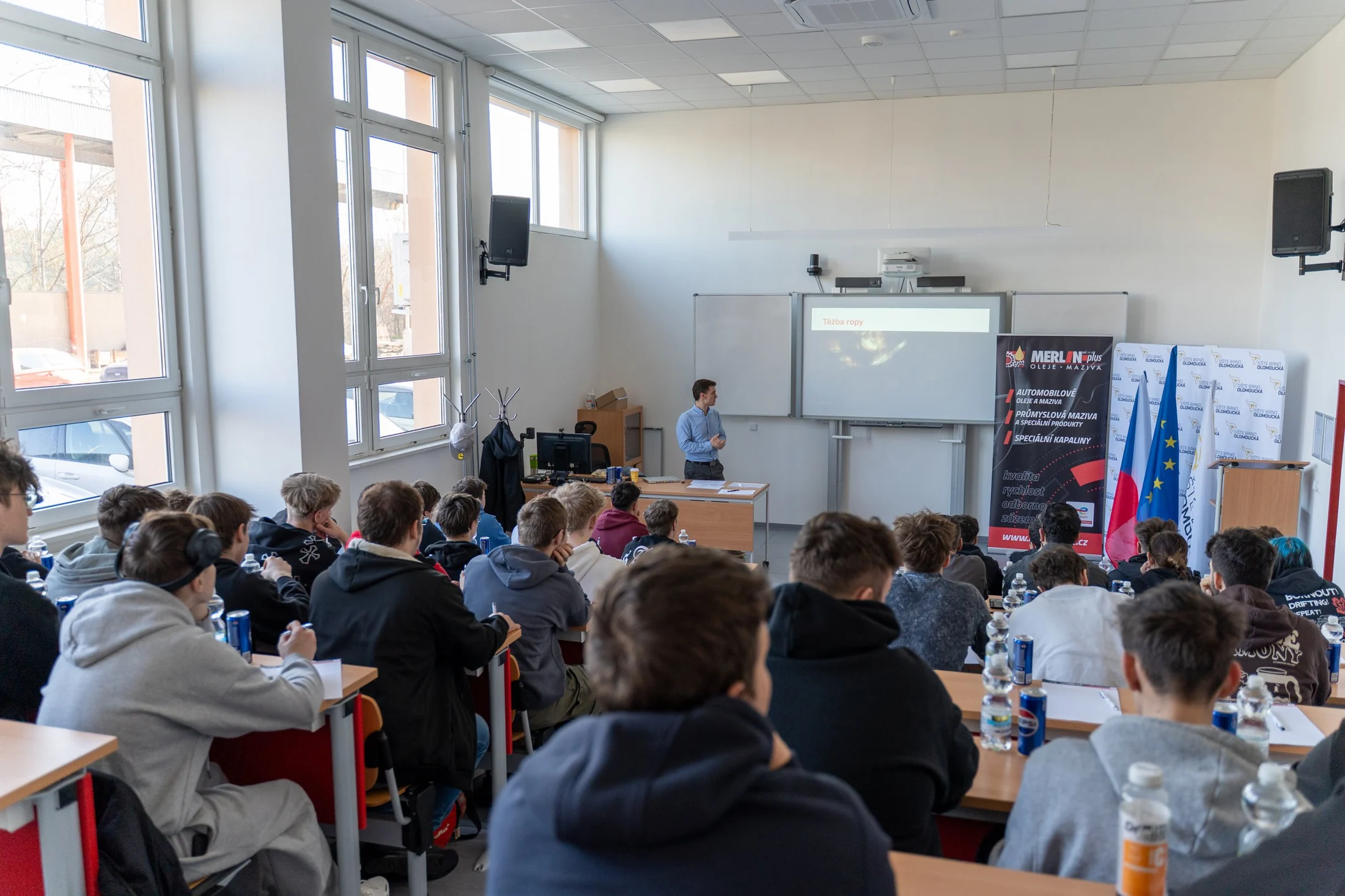Pohled do učebny Tribotechnik Junior
